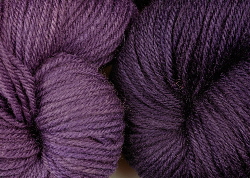 Wool dyed with Logwood | Wild Colours Natural Dyes