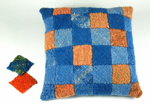 Cushion from weavies