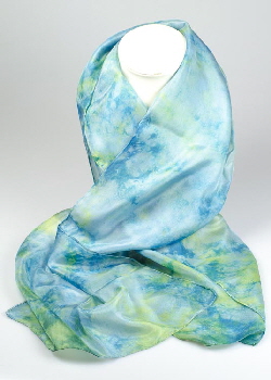 Buy Silk Scarves hand-dyed with natural dyes
